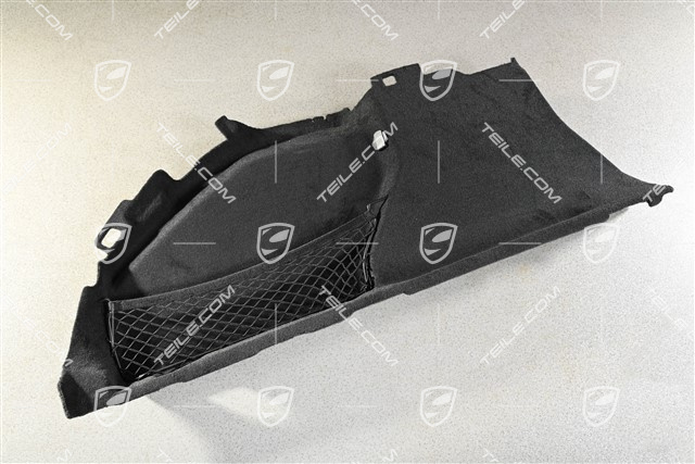 Kofferraumabdeckung / Seitenwandverkleidung, Schwarz, Sport Turismo, L