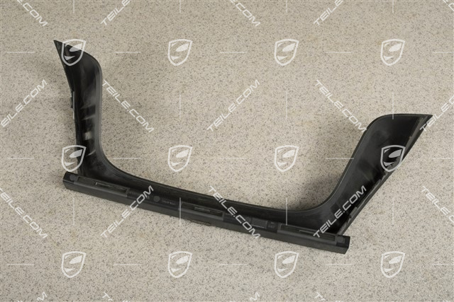 GT3 RS, Blende für Endrohr Auspuffanlage, Schwarz matt