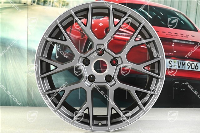 21" RS Spyder Felge, 11,5J x 21 ET79, Dark silver