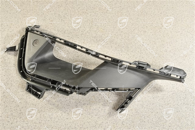 Front bumper side grille, lateral, R