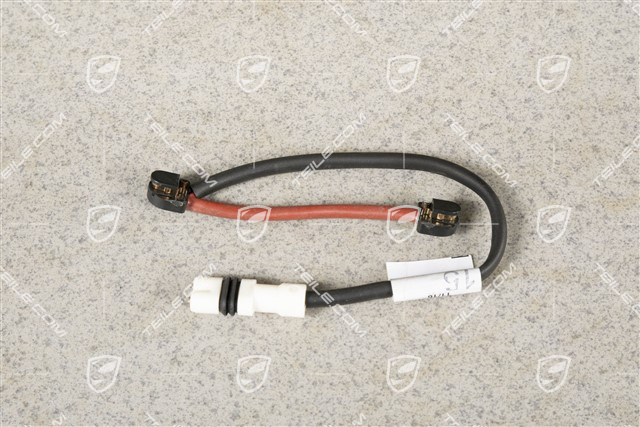 Brake pad wear sensor / warning contact, front axle, L