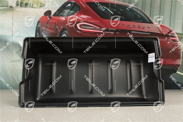 Wkład bagażnika przedniego z napisem PORSCHE