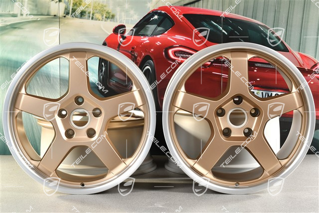 20-inch wheel rim set "25 Years Boxster", 8,5J x 20 ET57 + 10,5J x 20 ET47, neodyme