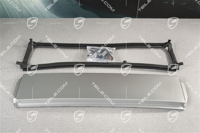 Blende, Oben, Targa Bügel, Brillantgrau