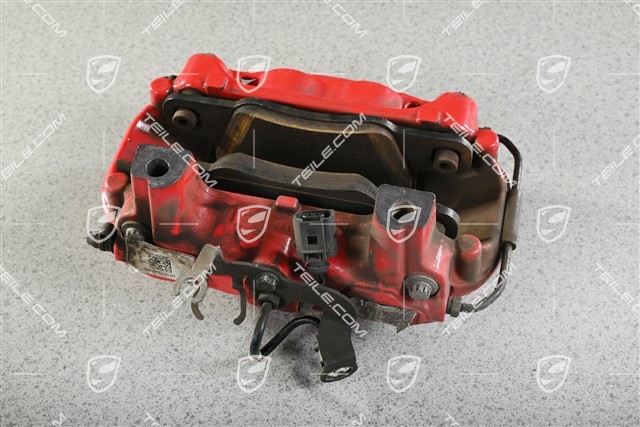 Festsattel, Hinterachse, Rot, L