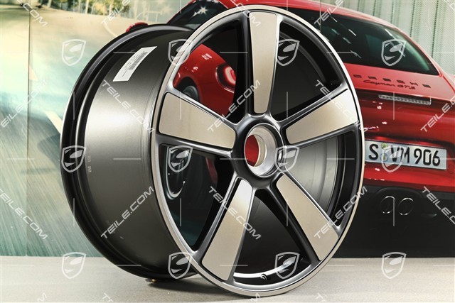 21" Sport Classic wheel, Exclusive Manufaktur "911 Spirit 70", centre-lock, 11.5J x 21 ET79, bronze/black satin matt