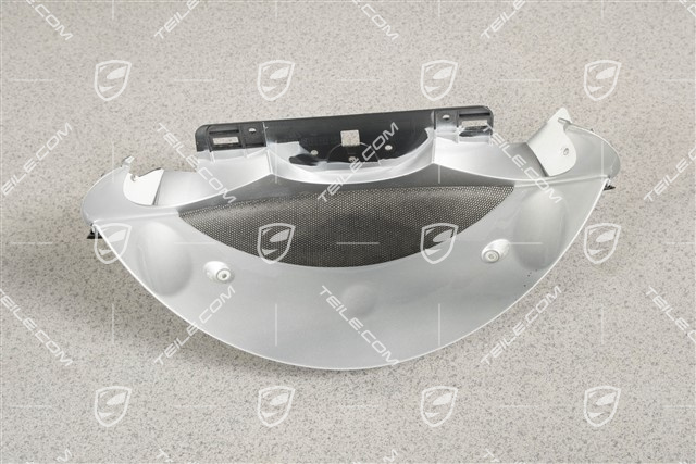 Dashboard trim / Instrument cluster cover, Galvano silver