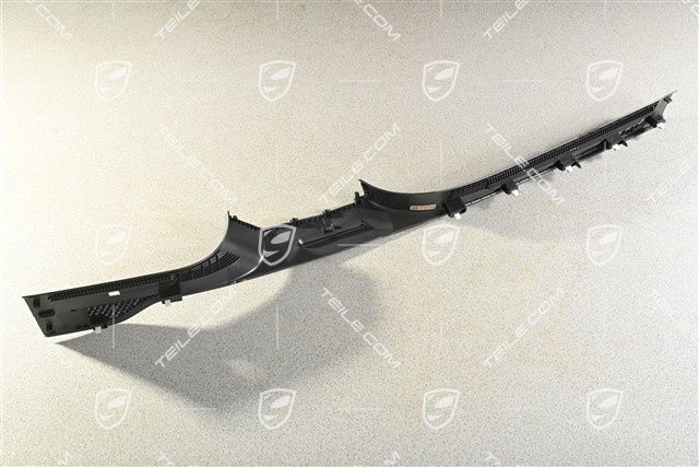 Einstiegleiste / Verkleidung / B-säule, Schwarz, R