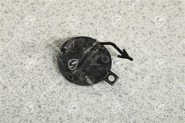 Towing hook lug cover / cap / trim, Rear bumper