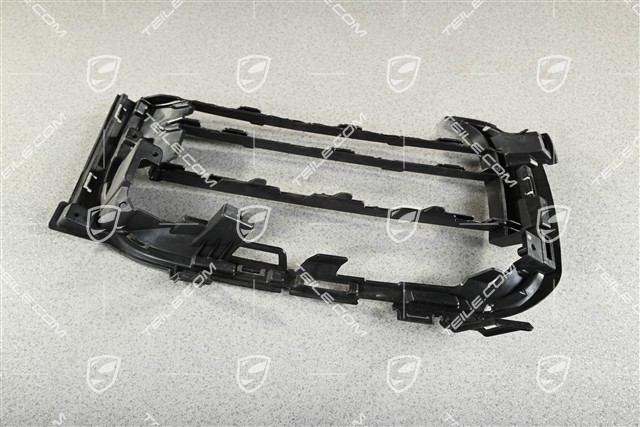 Boczna kratka wentylacyjna zderzaka przedniego, czarny mat, Sport Design Package, L