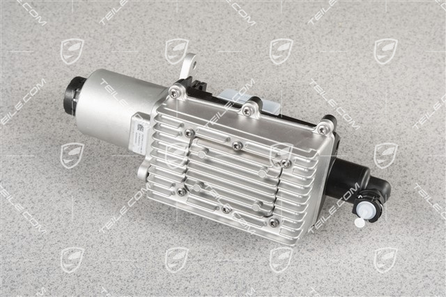 Pompa hydrauliczna, mechanizm sterujący, Hybryda