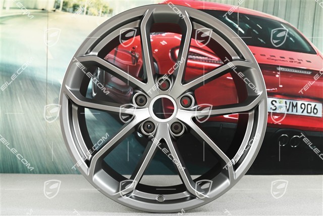 20" SPYDER Felge, 10,5J x 20 ET47, platinum seidenmatt