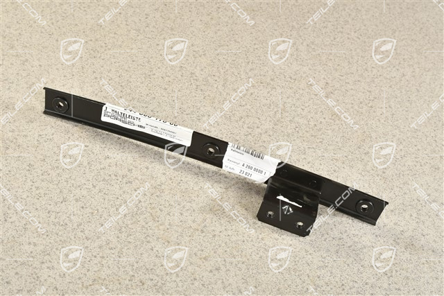 Front bumper retaining strip, L