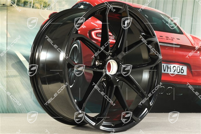 22" Felga GT COUPE, przednia, 10,5J x 22 ET49, czarny wysoki połysk