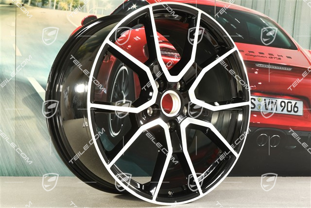 21-inch Rim Sport Turismo GTS / RS Spyder Design, 9,5J x 21 ET60, in black
