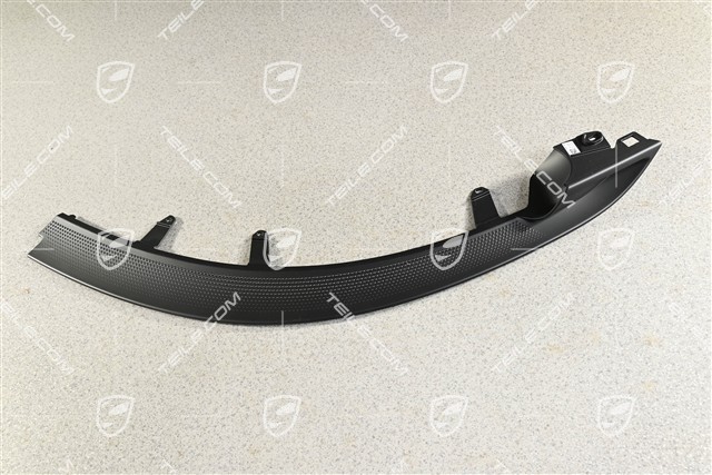 Turbo, Trim cover for rear light, black matt, R