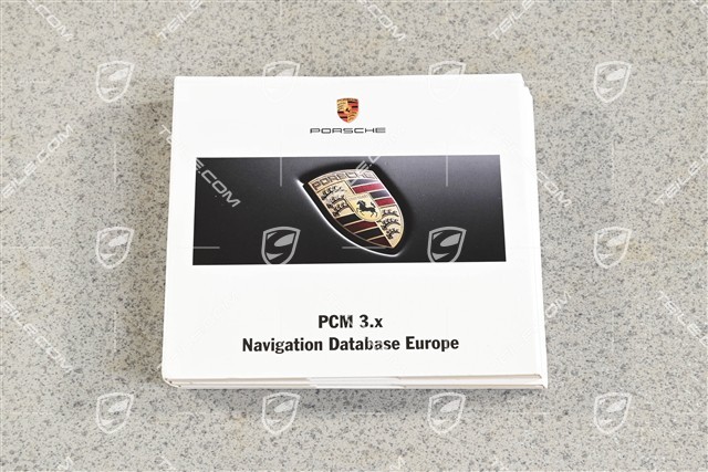 DVD Navigation database Europe PCM 3.0 / 3.1