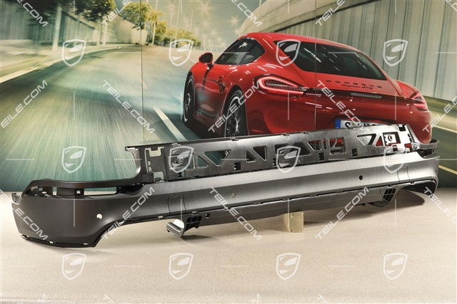Rear bumper spoiler / lower part trim