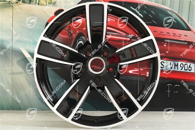 20" Felge Sport Classic Komfort, 10,5J x 20 ET55, schwarz hochglanz