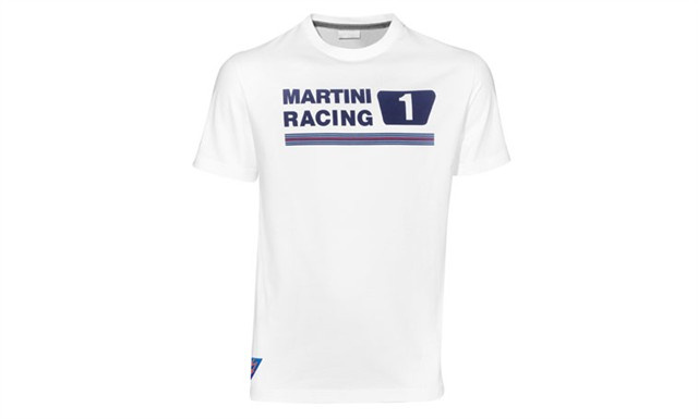 T-Shirt kolekcji MARTINI RACING, biała, rozmiar XL 54 T-Shirt kolekcji MARTINI RACING, biała, rozmiar XL 54
