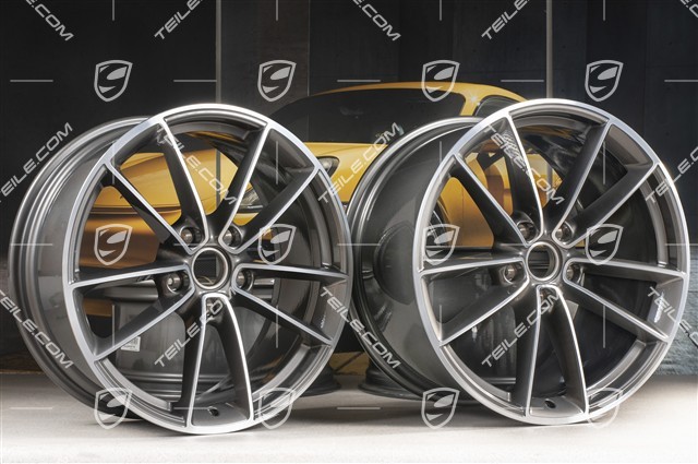 20+21-inch wheel rim set Carrera Classic, rims: front 8,5J x 20 ET50 + rear 11,5J x 21 ET67