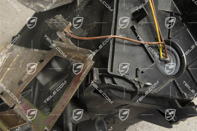 Reflektor Litronic (bi-xenon), szkło prążkowane, L (uszkodzone mocowanie)