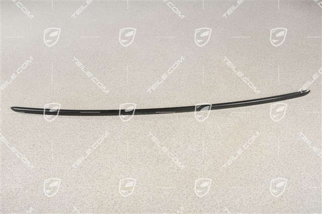 Trim strip for tailgate, Black