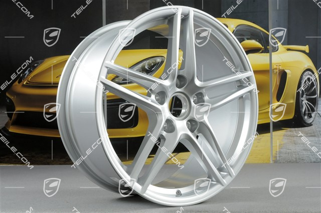 19" Felge Carrera VI, 8,5J x 19 ET50, Brilliant Silver