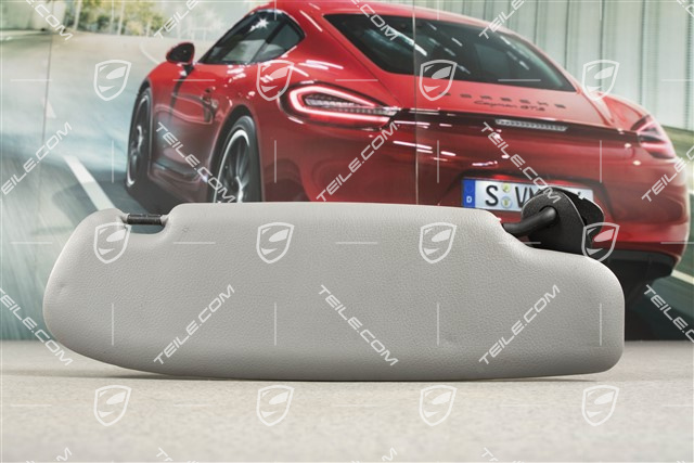 Sonnenblende, Coupe, Kunstleder, Graffitigrau, L