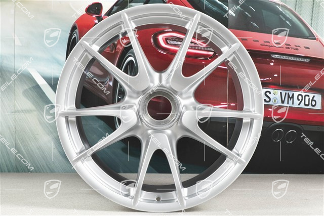 19" Felge GT3, Zentralverschluss, 12J x 19 ET63, silbern