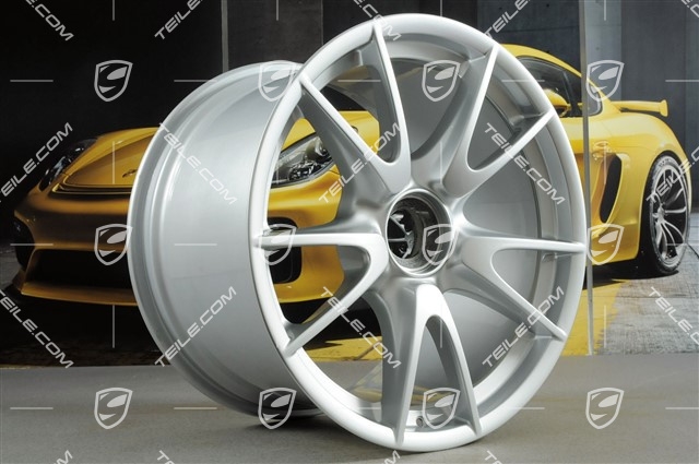19" Felge GT3, Zentralverschluss, 12J x 19 ET63, silbern