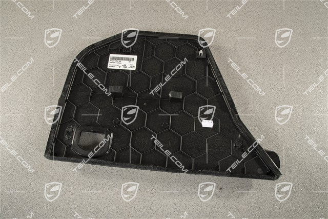 Verkleidung, Kofferraumabdeckung, Schwarz, R