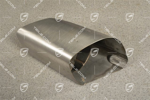 Turbo, exhaust system tail pipe, Inner, R