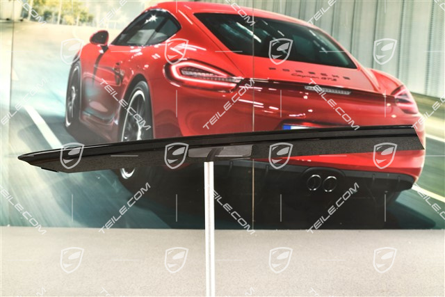 Front bumper disc / trim, Sport Design, middle, Black, R