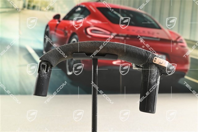 Zuziehgriff / Abdeckung, Alcantara Schwarz, L