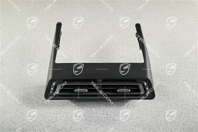 Dashboard centre vent / nozzle, black