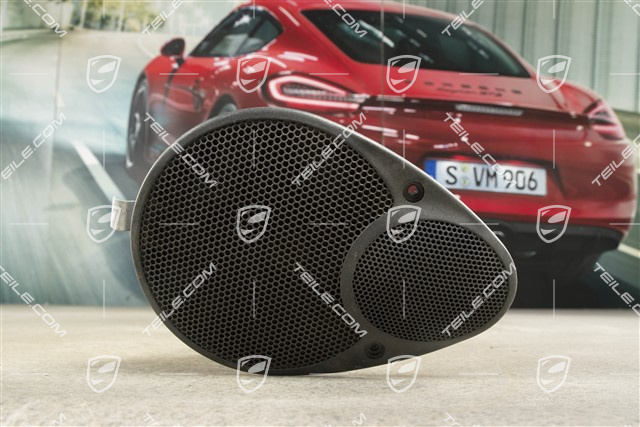 Lautsprecher, Schalttafel, Satinschwarz, L