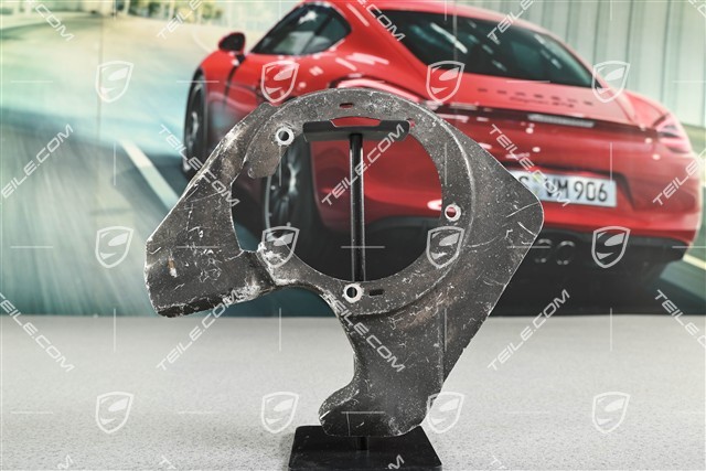 Front axle disc brake protective plate, R