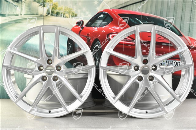 20-inch wheel rim set Macan S, 9J x 20 ET26 + 10J x 20 ET19