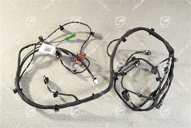 Instalacja elektryczna zderzaka tylnego, czujniki parkowania / Real Top View