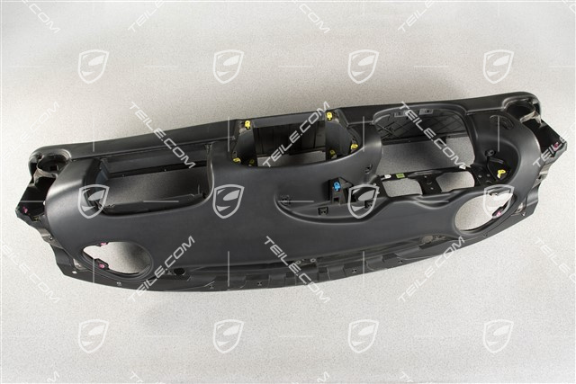 Dashboard trim, leatherette, black