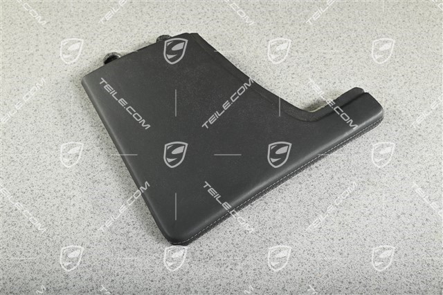 Mittelkonsole, Blende seitlich, Leder, Schwarz, L