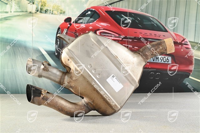 Rear muffler 3.0L Diesel, L