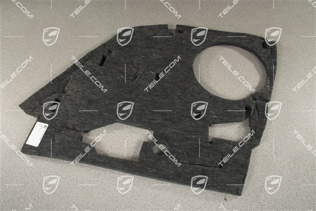 Mata wygłuszająca, drzwi tylne