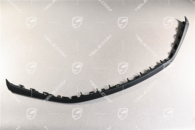 GTS / Sport Design, Front bumper spoiler / lower part trim, Black