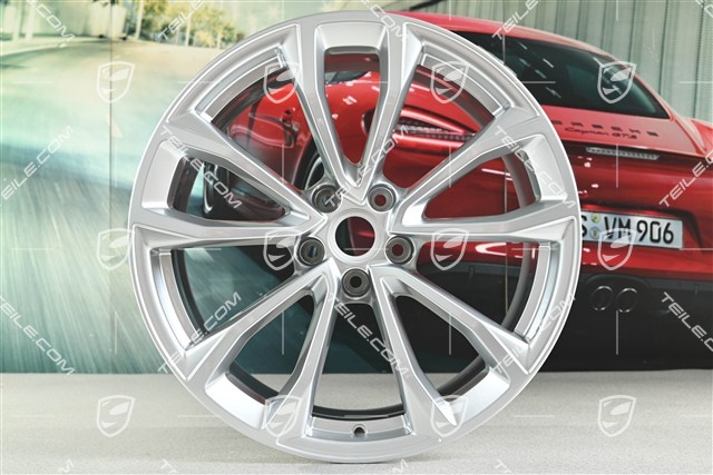 19" Felga Macan Design-Rad, 8,5J x 19 ET21, brylantowy chrom