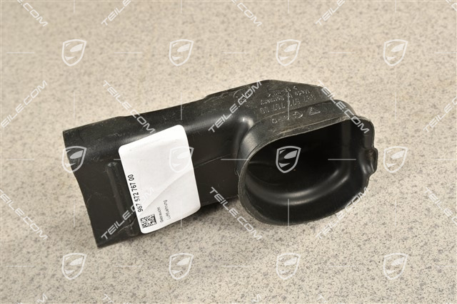 Rura / prowadnica powietrza / wentylacji do kratki nawiewu, L