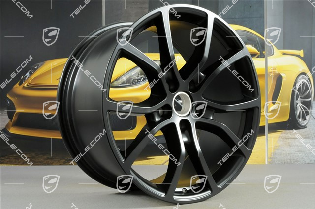 21" Felga Cayenne Exclusive Design, 11J x 21 ET58, czarny satynowy mat