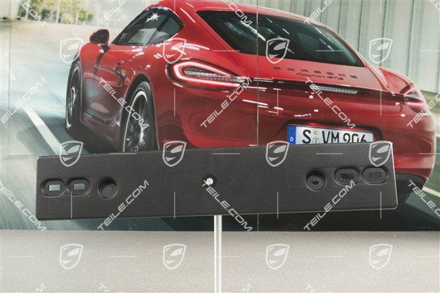 Front bumper number / Licence plate support