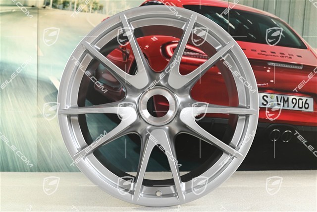 19" GT3RS II 4.0 / GT2RS Felgensatz, GT-Silber, 9J x 19 ET47 + 12J x 19 ET48